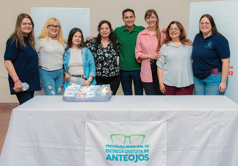 El Municipio de Sáenz Peña realizó una nueva entrega gratuita de anteojos de receta El Municipio de Sáenz Peña realizó una nueva entrega gratuita de anteojos de receta