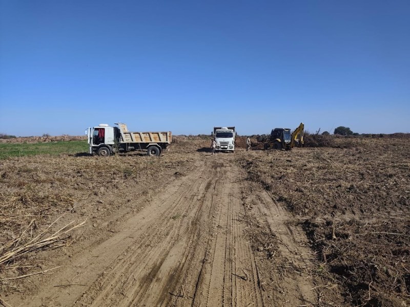 Recuperan el acceso a las lagunas de tratamiento cloacales en Juan José Castelli Recuperan el acceso a las lagunas de tratamiento cloacales en Juan José Castelli