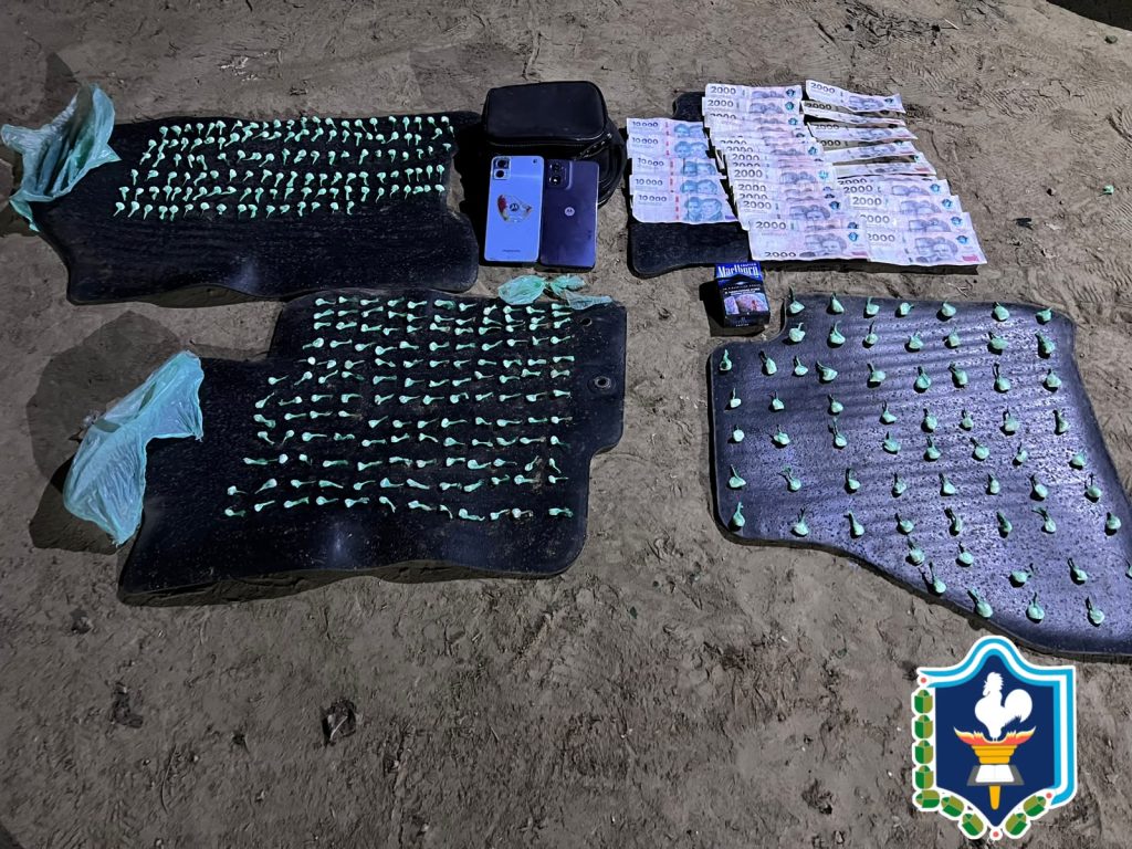 Tres Isletas: detuvieron a dos jóvenes con 334 dosis de cocaína listas para su comercialización