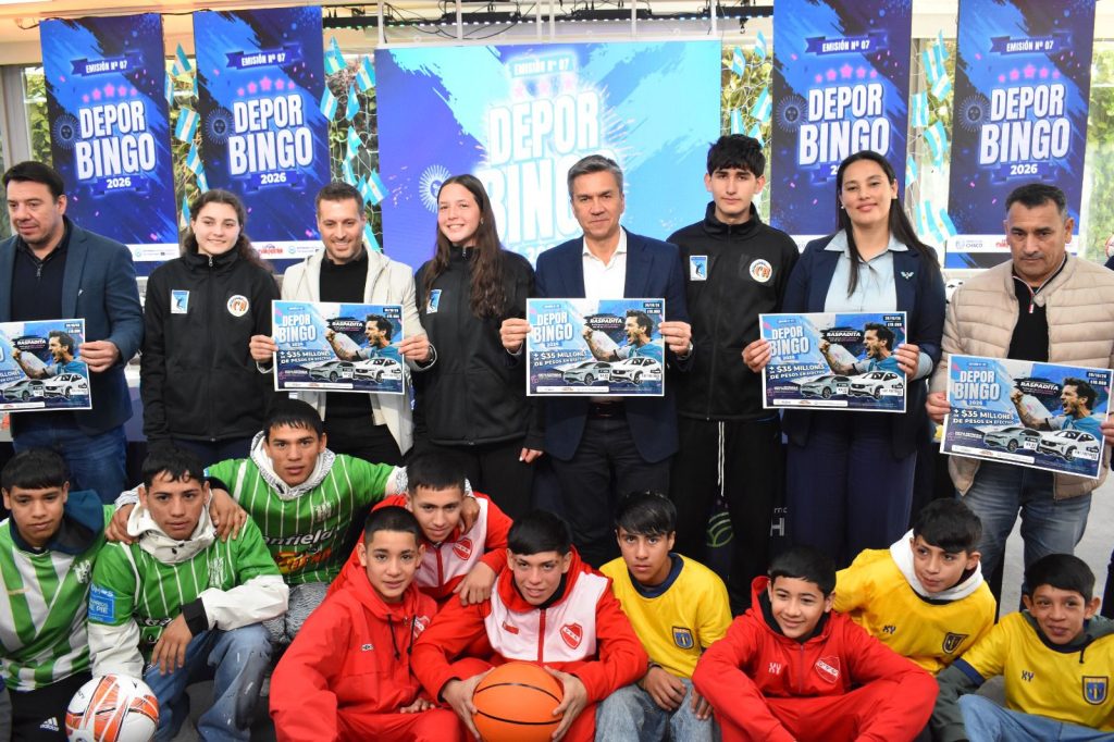 El Gobierno y Lotería Chaqueña lanzaron el “Deporbingo 2026” con importantes beneficios para los clubes