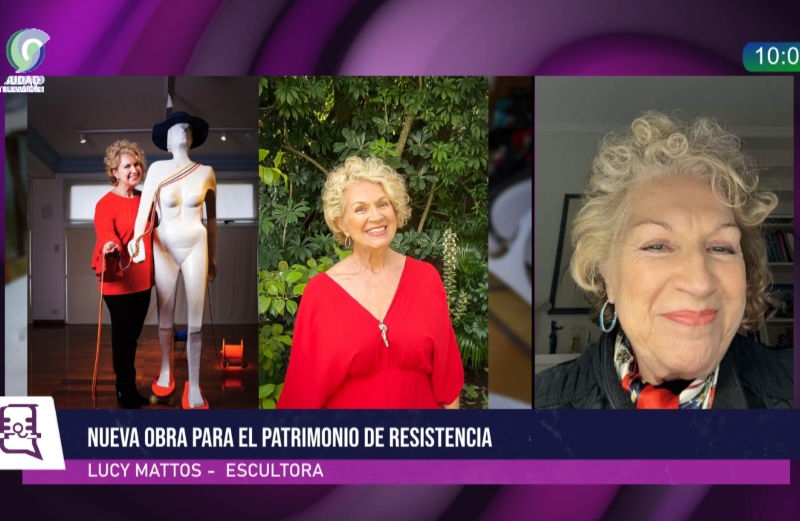 La escultora Lucy Mattos asistirá al emplazamiento de su obra en Resistencia: “Es la síntesis de una demostración de amor” La escultora Lucy Mattos asistirá al emplazamiento de su obra en Resistencia: “Es la síntesis de una demostración de amor”