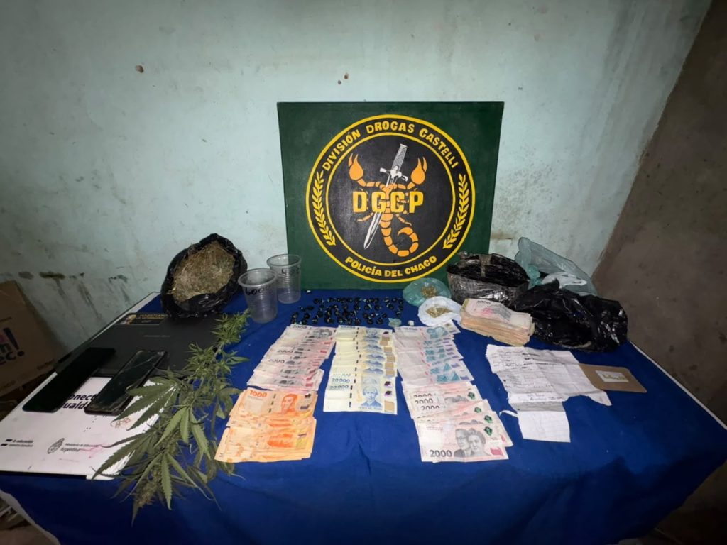 Efectivos secuestraron más de 255 gramos de marihuana en Tres Isletas