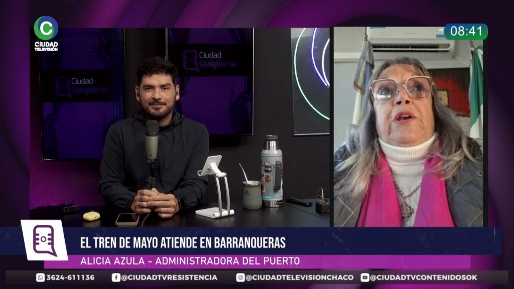 El Tren de Mayo continúa atendiendo en Barranqueras con servicios médicos, trámites y entrega gratuita de anteojos