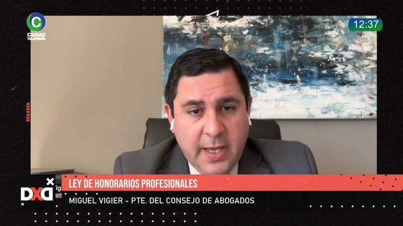 Vigier y la Ley de Honorarios: “No existía ningún riesgo para la independencia del Poder Judicial” Vigier y la Ley de Honorarios: “No existía ningún riesgo para la independencia del Poder Judicial”