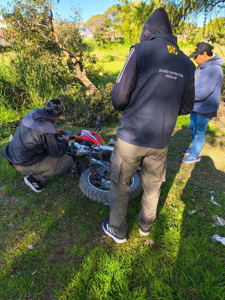 Recuperaron cinco motocicletas robadas y detuvieron a un presunto autor en Resistencia