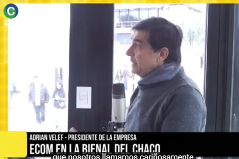 Bienal 2026: ECOM Chaco garantiza la conectividad y la carga de celulares con tótems de energía solar Bienal 2026: ECOM Chaco garantiza la conectividad y la carga de celulares con tótems de energía solar