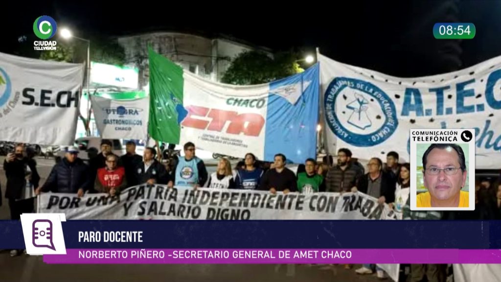 Paro docente: AMET denunció salarios “miserables”, falta de inversión y ausencia de diálogo con el Gobierno