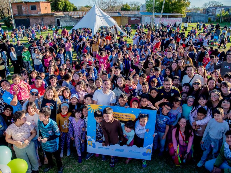 Moser, Pérez Pons y Cavana festejaron el Mes de las Infancias Moser, Pérez Pons y Cavana festejaron el Mes de las Infancias