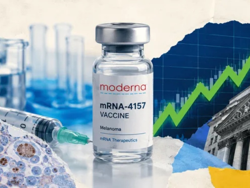 Las acciones de un gigante farmacéutico se dispararon 177% por una vacuna contra el melanoma Las acciones de un gigante farmacéutico se dispararon 177% por una vacuna contra el melanoma