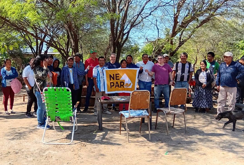 El NEPAR sigue creciendo y fortaleciendo su presencia en cada localidad del Chaco El NEPAR sigue creciendo y fortaleciendo su presencia en cada localidad del Chaco