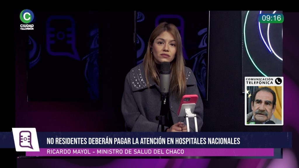 Atención sanitaria a extranjeros no residentes: “No tengo ninguna posición tomada”, afirmó el ministro de Salud del Chaco Atención sanitaria a extranjeros no residentes: “No tengo ninguna posición tomada”, afirmó el ministro de Salud del Chaco