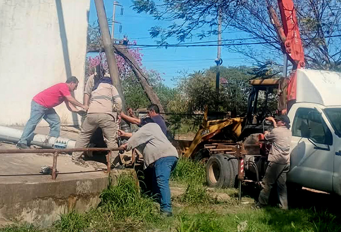 SAMEEP ejecuta obras para garantizar mejores servicios en Villa Ángela y Santa Sylvina SAMEEP ejecuta obras para garantizar mejores servicios en Villa Ángela y Santa Sylvina