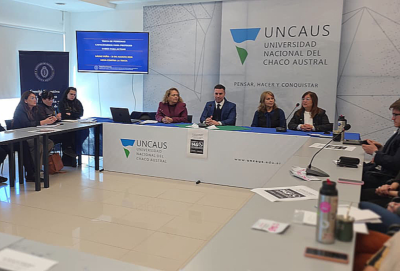 UNCAus fortalece su compromiso con la prevención y asistencia frente a la trata de personas UNCAus fortalece su compromiso con la prevención y asistencia frente a la trata de personas