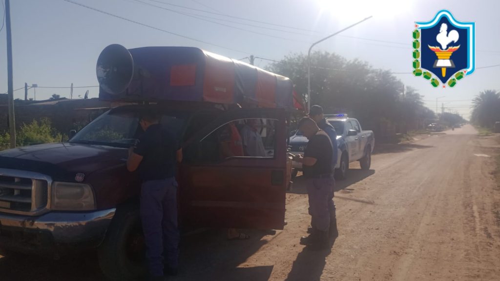 Operativo preventivo: retiraron de Castelli a chatarreros sin autorización