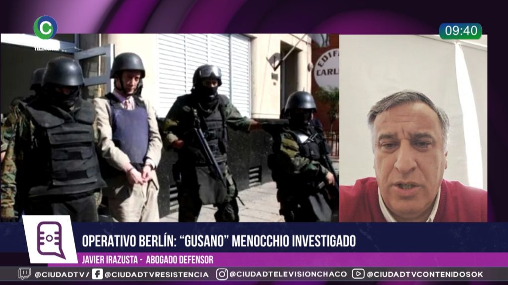 Causa Berlín: el abogado de ‘Gusano’ Menocchio negó su participación y cuestionó la investigación