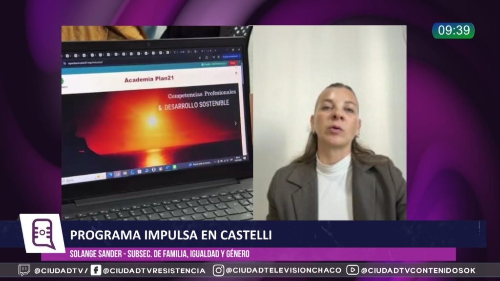 Impulsa Capacitaciones suma nuevos cursos gratuitos y apunta a fortalecer emprendimientos en Castelli