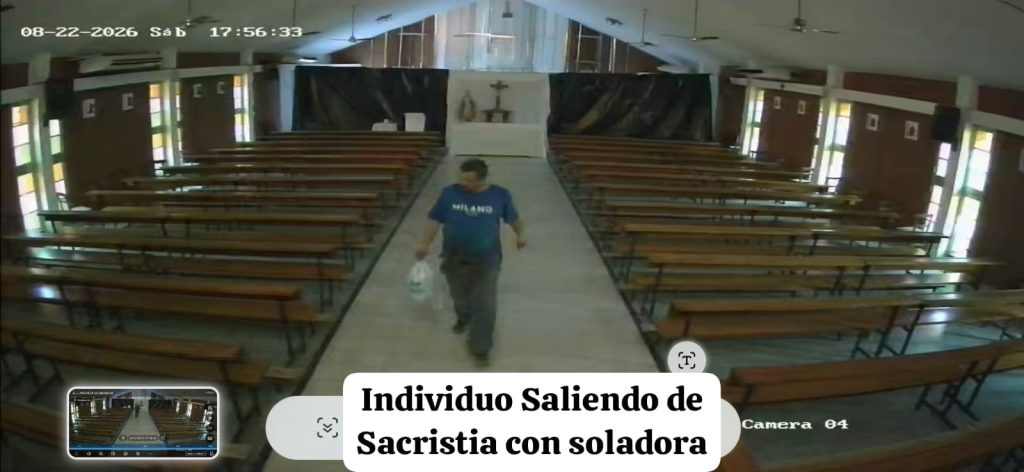 Detuvieron a un hombre acusado de robar en una parroquia de Sáenz Peña Detuvieron a un hombre acusado de robar en una parroquia de Sáenz Peña