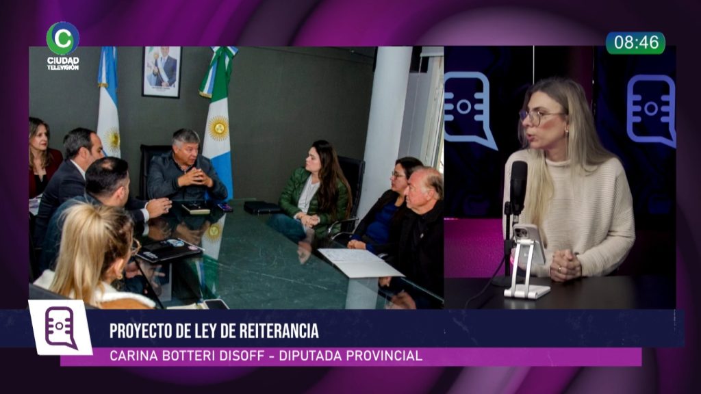“Terminar con la puerta giratoria”: Botteri Disoff anticipó que el oficialismo buscará llevar el proyecto de reiterancia al recinto la próxima semana
