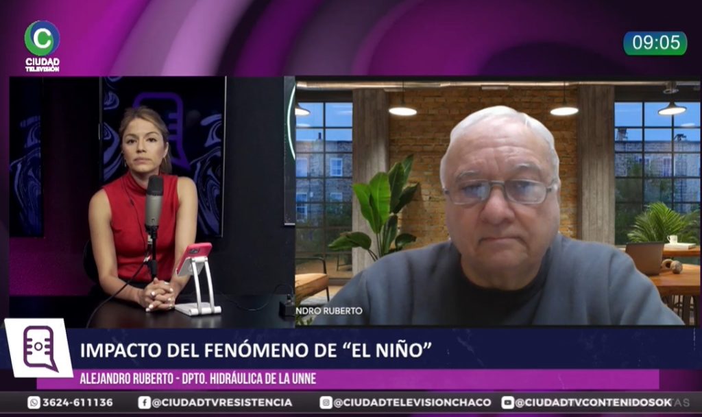 “No existe un súper Niño”: el pronóstico de la UNNE para el Paraná y las lluvias en el Gran Resistencia