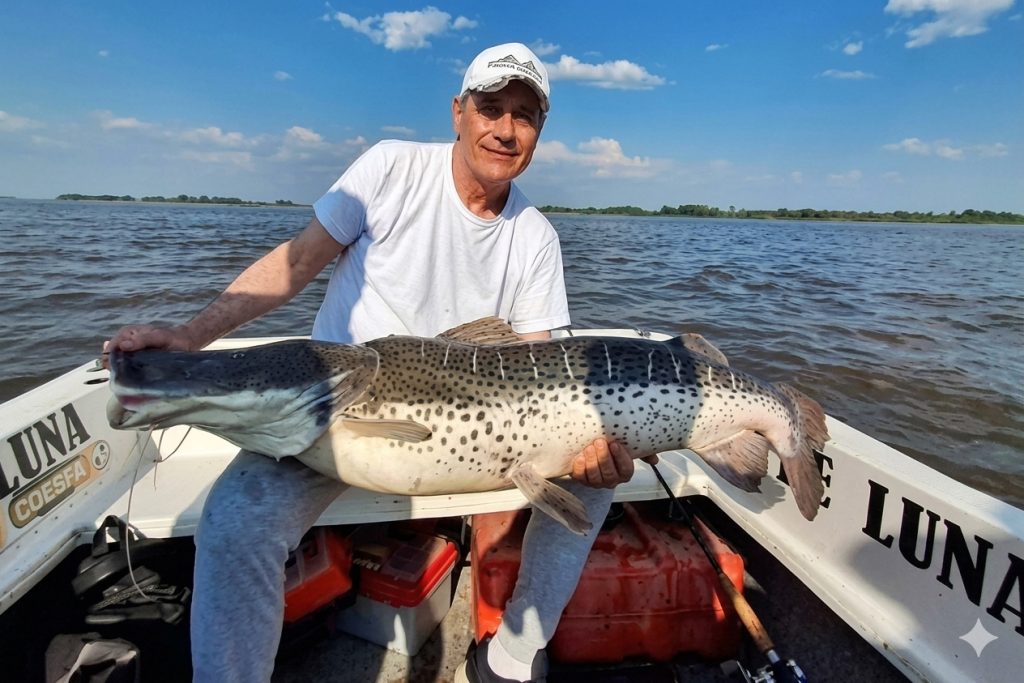 Capturan en Corrientes un surubí de más de 40 kilos y lo devolvieron al Paraná Capturan en Corrientes un surubí de más de 40 kilos y lo devolvieron al Paraná