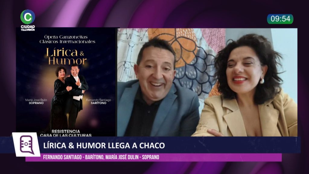 Lírica, humor y clásicos de la ópera: el espectáculo que vuelve a Resistencia este jueves Lírica, humor y clásicos de la ópera: el espectáculo que vuelve a Resistencia este jueves