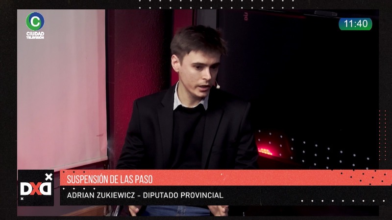 “La suspensión de las PASO es una celebración”, aseguró el diputado Adrián Zukiewicz “La suspensión de las PASO es una celebración”, aseguró el diputado Adrián Zukiewicz