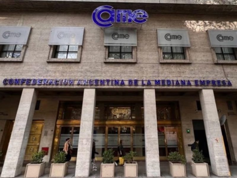 “Falta una política hacia el sector PyME”, el reclamo de la CAME al gobierno de Javier Milei “Falta una política hacia el sector PyME”, el reclamo de la CAME al gobierno de Javier Milei