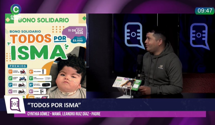 “Todos por Isma”: una familia chaqueña busca reunir millones para que su hijo pueda viajar a México “Todos por Isma”: una familia chaqueña busca reunir millones para que su hijo pueda viajar a México