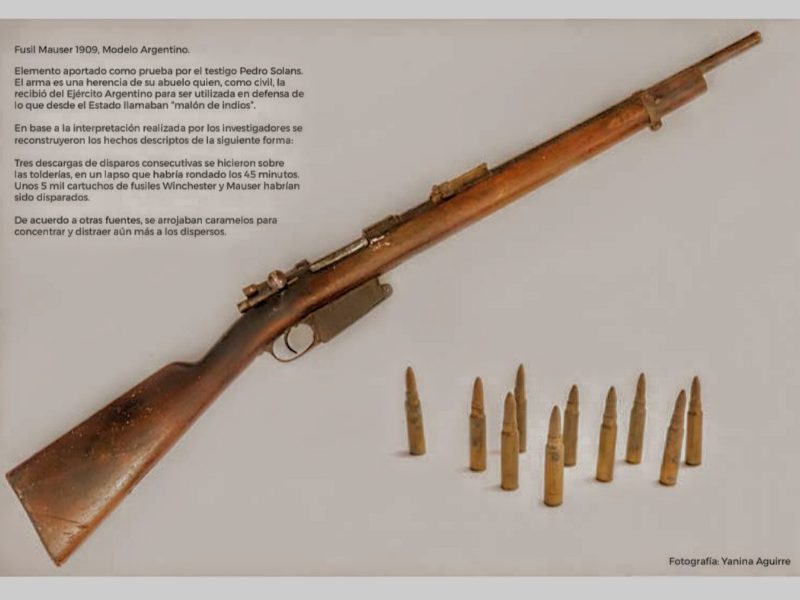 Una carabina Mauser utilizada en la Masacre de Napalpí será emplazada en el Museo del Hombre Chaqueño Una carabina Mauser utilizada en la Masacre de Napalpí será emplazada en el Museo del Hombre Chaqueño