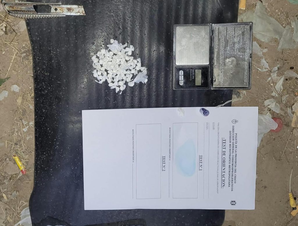 Lucha contra el narcotráfico: detuvieron a un joven con 63 dosis de cocaína