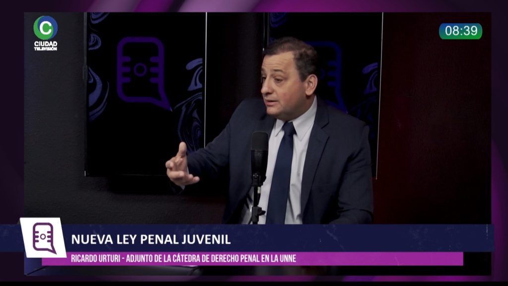 Urturi: “La prisión de un adolescente tiene que ser lo último que busque el Estado como solución”