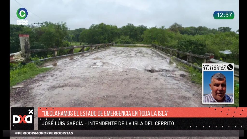Isla del Cerrito declaró la emergencia por la crecida de los ríos: “Dentro de dos o tres días vamos a quedar aislados”, aseguró el intendente