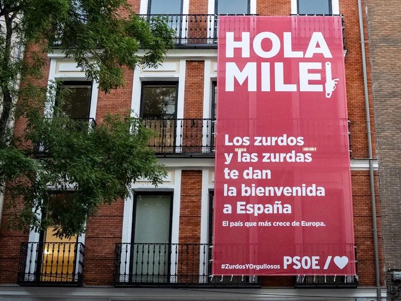 Sánchez se reivindica como “zurdo” ante la visita de Milei a España Sánchez se reivindica como “zurdo” ante la visita de Milei a España