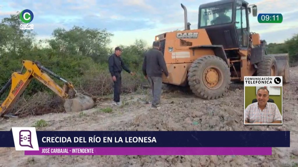 La Leonesa y Las Palmas trabajan en conjunto por la creciente del río Paraguay La Leonesa y Las Palmas trabajan en conjunto por la creciente del río Paraguay