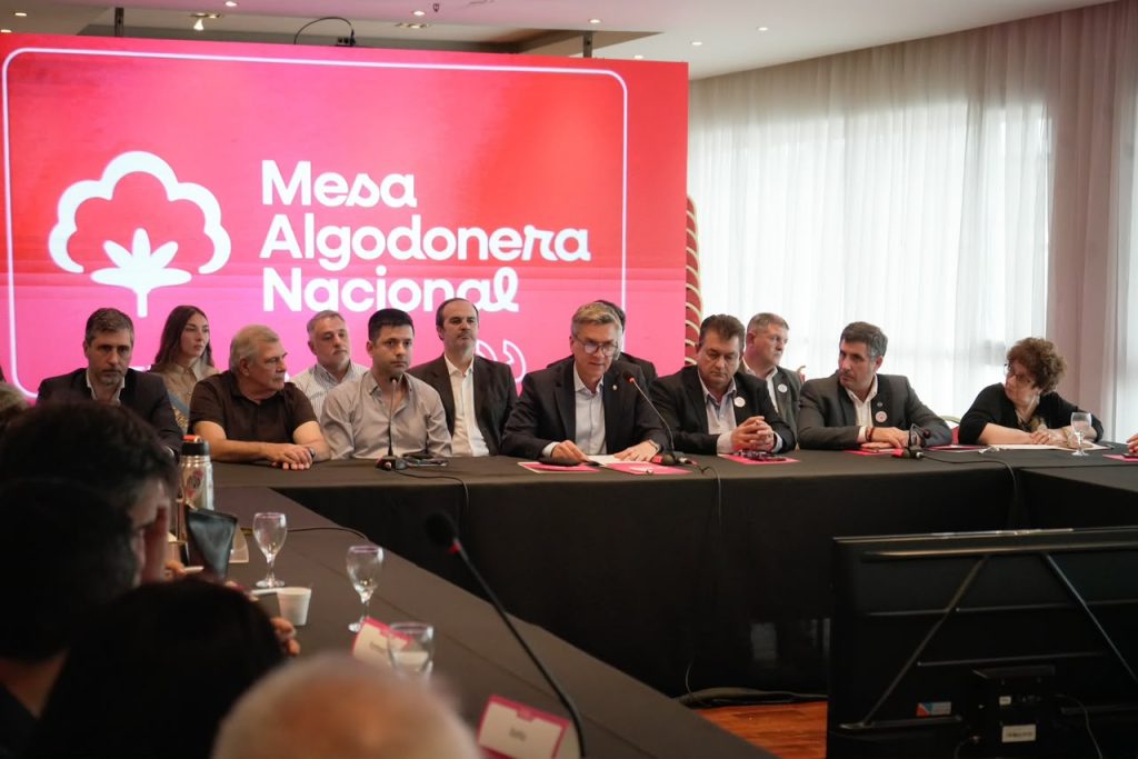 Mesa Algodonera Nacional: Chaco apuesta a la innovación y la competitividad del algodón argentino