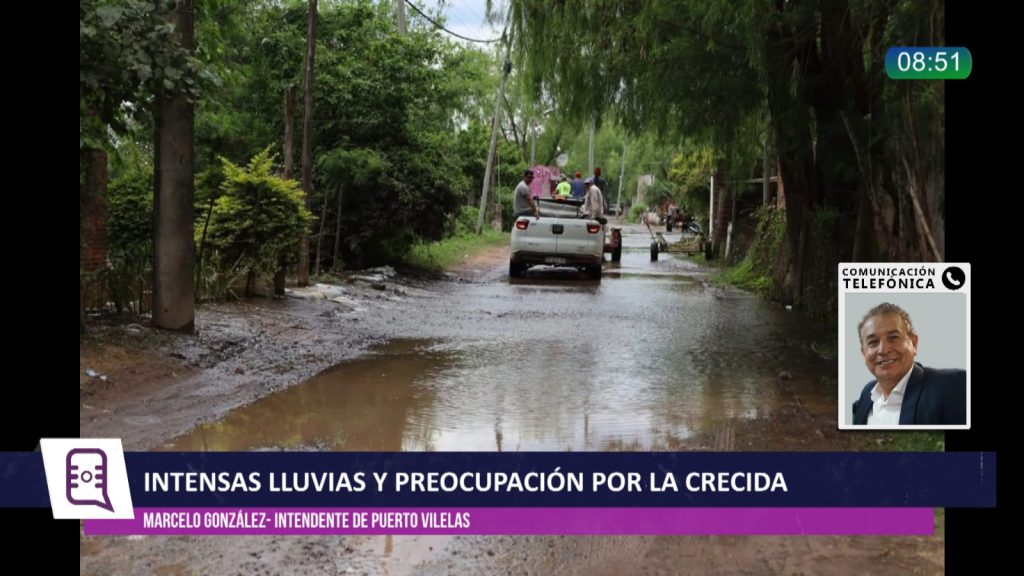 Vilelas en alerta: a la crecida del Paraná se sumó el temporal y afecta a más de 350 familias