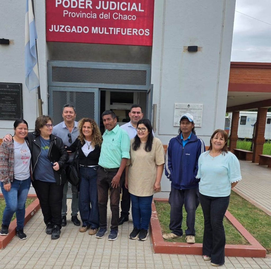 STJ visitó Juzgado Multifueros y Juzgado de Paz y Faltas de Misión Nueva Pompeya