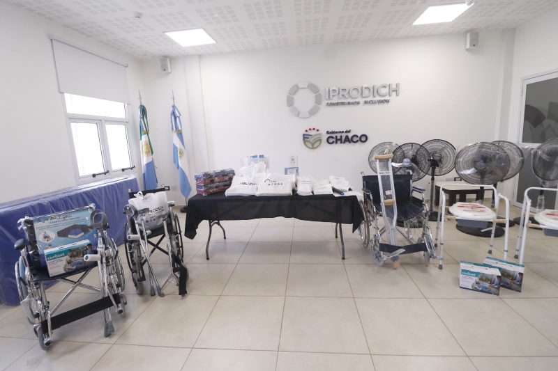 El IPRODICH entregó elementos indispensables para favorecer la autonomía de 40 personas con discapacidad El IPRODICH entregó elementos indispensables para favorecer la autonomía de 40 personas con discapacidad