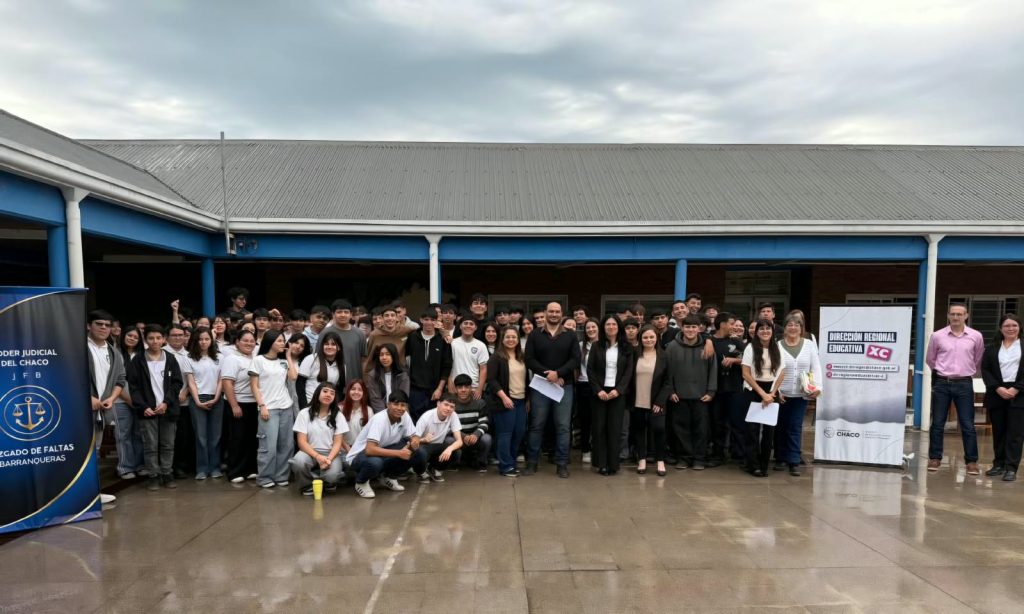 Capacitaron a estudiantes sobre derechos y responsabilidad penal juvenil