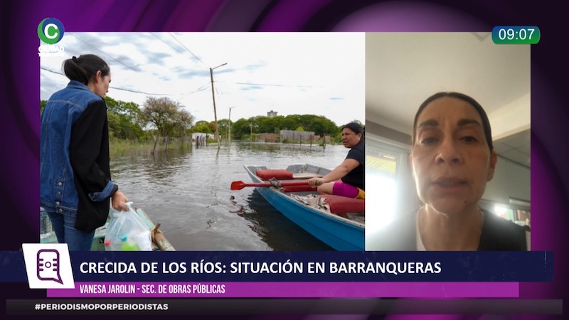 Barranqueras asiste a casi 94 familias afectadas por la crecida: “Nos falta todavía el escenario de las lluvias copiosas” Barranqueras asiste a casi 94 familias afectadas por la crecida: “Nos falta todavía el escenario de las lluvias copiosas”